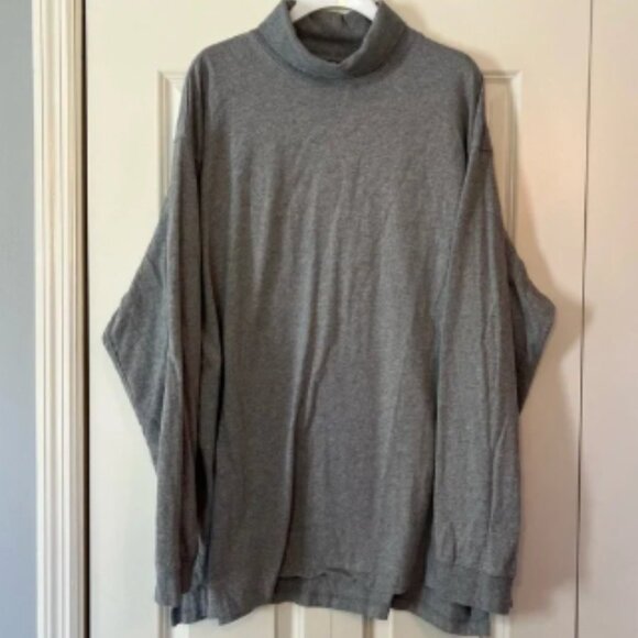 Duluth Trading Co men’s long tail Tee gray turtleneck. Size XXL. - Picture 1 of 5